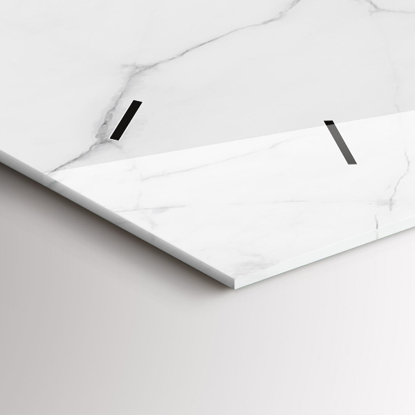 Reloj horizontal Mármol decorativo