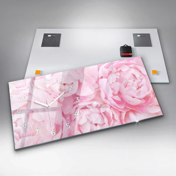 Reloj horizontal Flores en flor