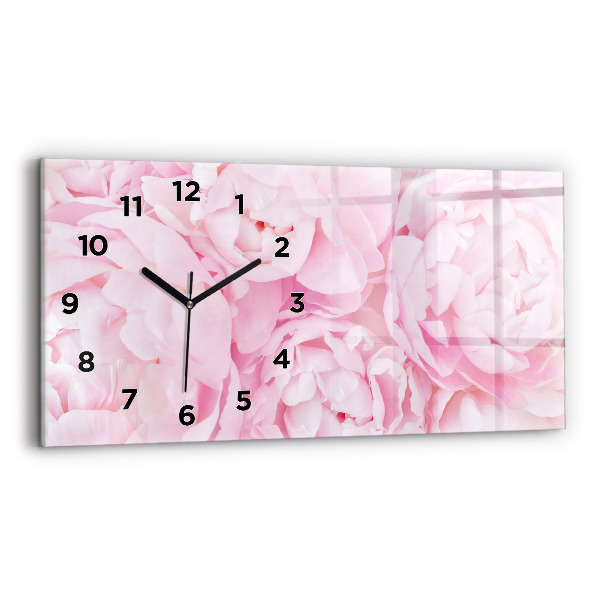 Reloj horizontal Flores en flor
