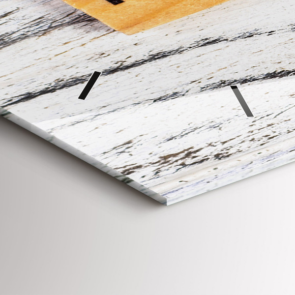 Reloj de cristal horizontal Familia