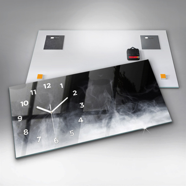 Reloj horizontal Humo