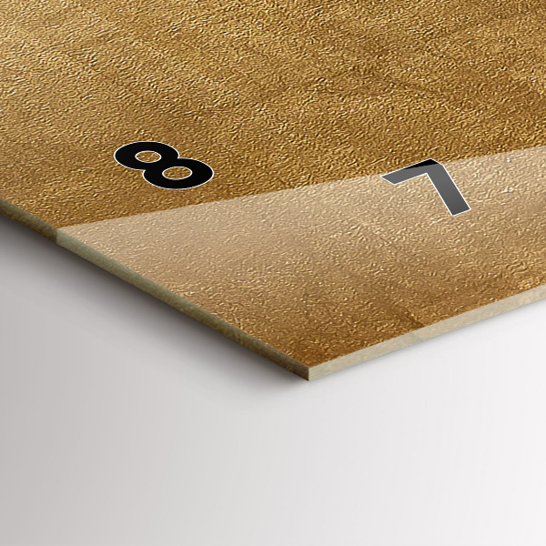 Reloj horizontal Lienzo decorativo