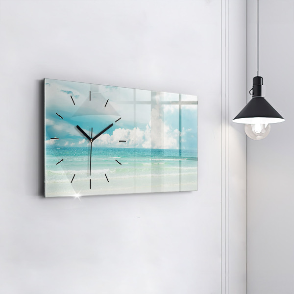 Reloj horizontal Paisaje mar