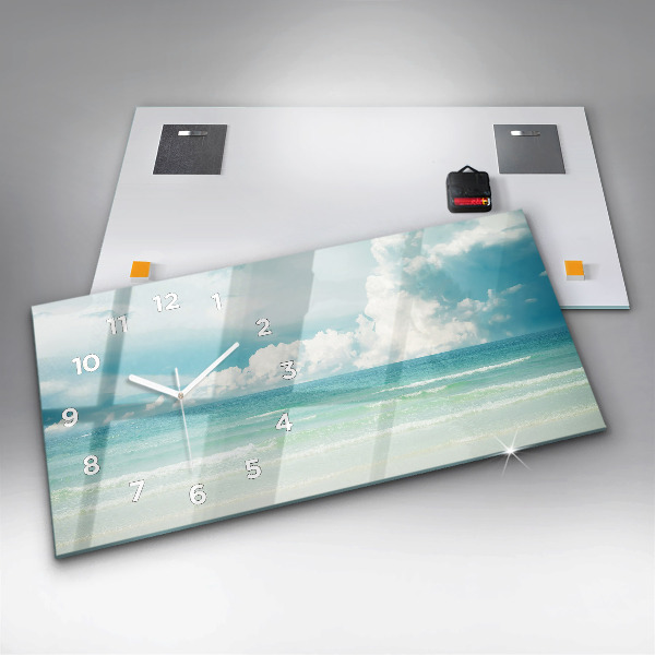 Reloj horizontal Paisaje mar