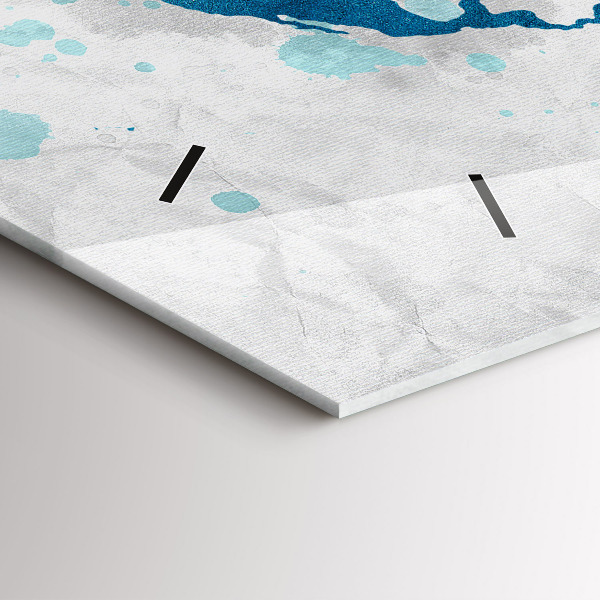 Reloj horizontal Mapamundi