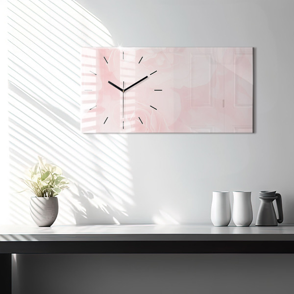 Reloj horizontal Rosas en flor