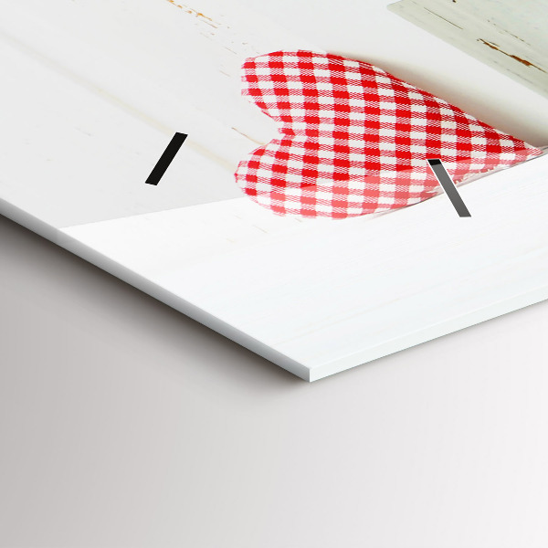 Reloj horizontal Casa inscripción