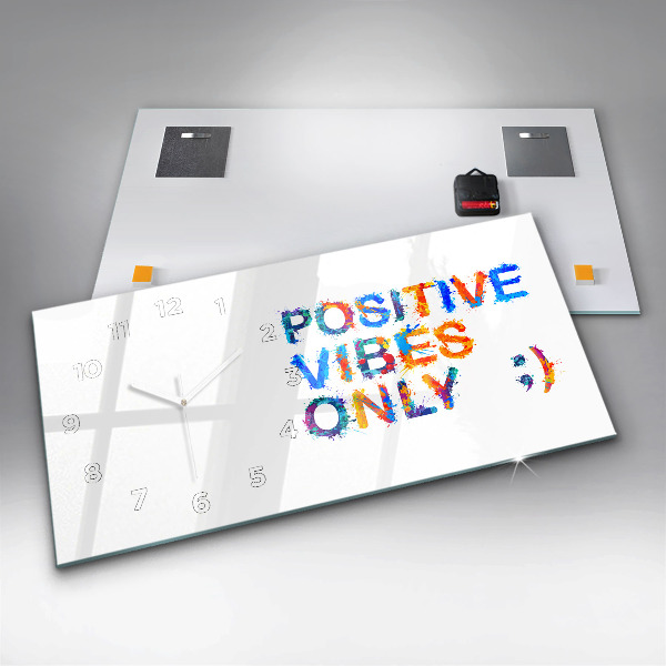 Reloj horizontal Cita positiva