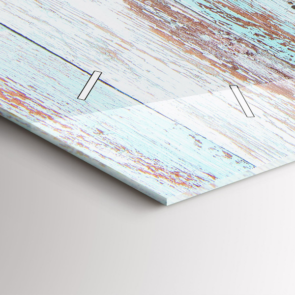 Reloj horizontal Madera al pastel