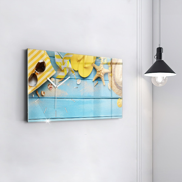 Reloj de cristal horizontal Accesorios de playa