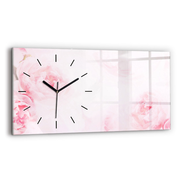 Reloj horizontal Flores en flor
