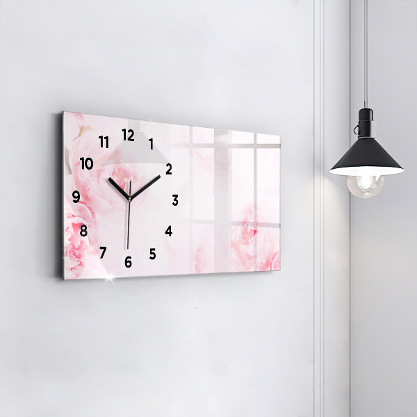 Reloj horizontal Flores en flor