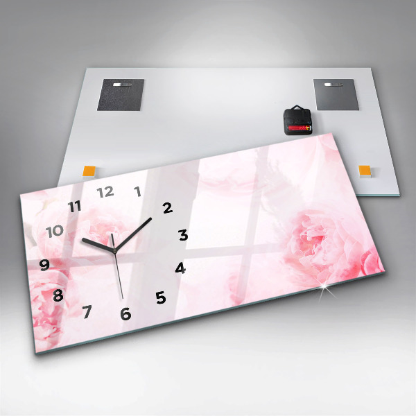 Reloj horizontal Flores en flor