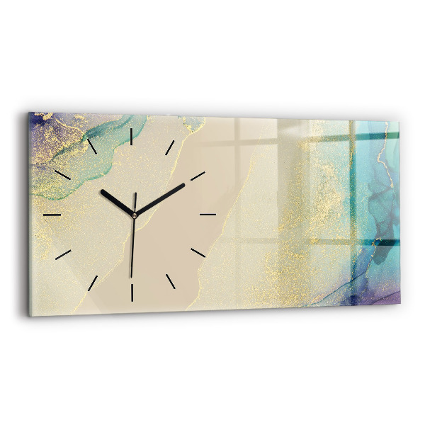 Reloj horizontal Abstracción elegante