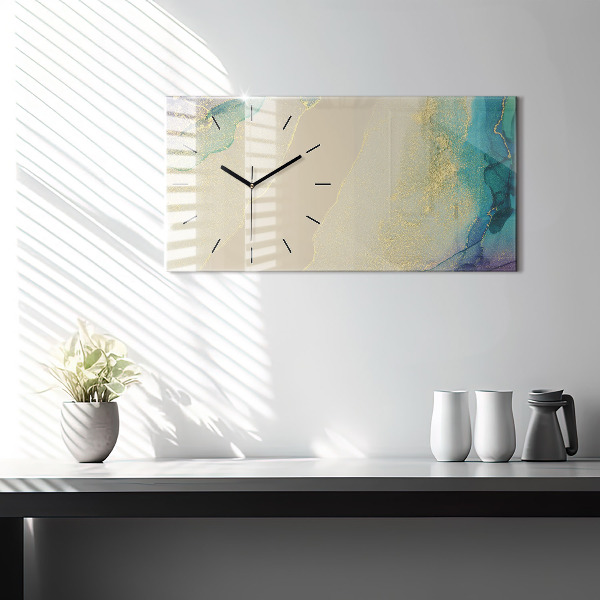 Reloj horizontal Abstracción elegante