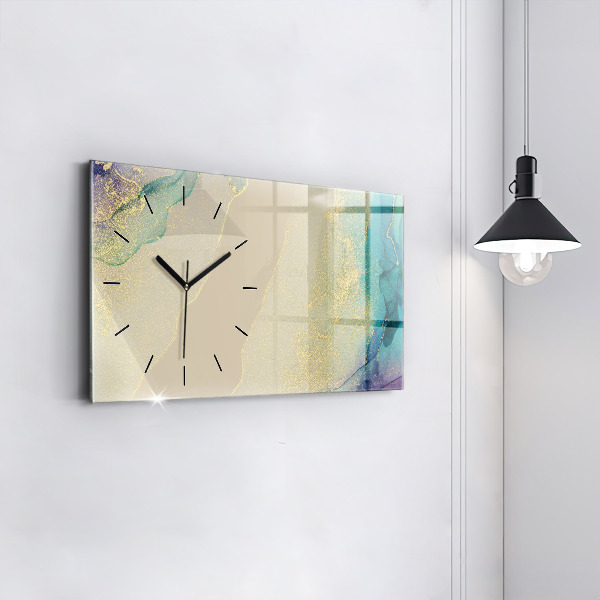 Reloj horizontal Abstracción elegante