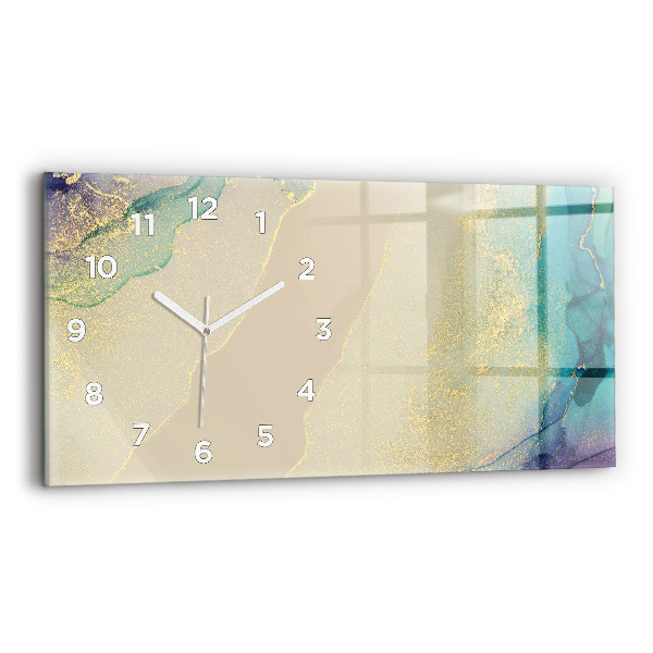 Reloj horizontal Abstracción elegante