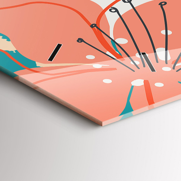 Reloj horizontal Plantas hawaianas