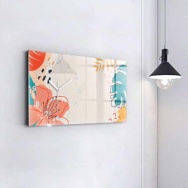 Reloj horizontal Plantas hawaianas