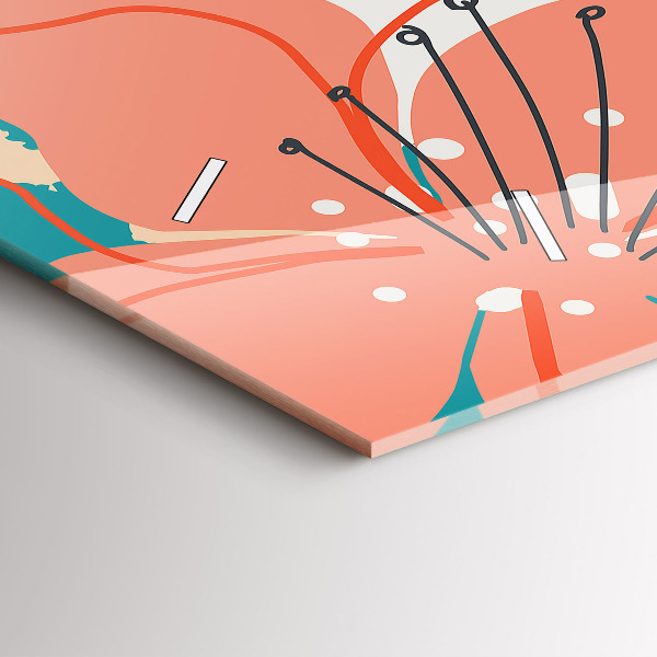 Reloj horizontal Plantas hawaianas