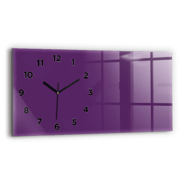Reloj horizontal Color morado