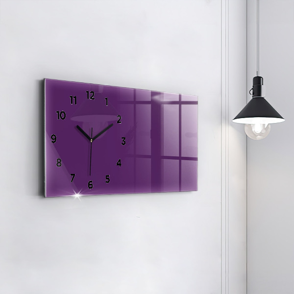 Reloj horizontal Color morado