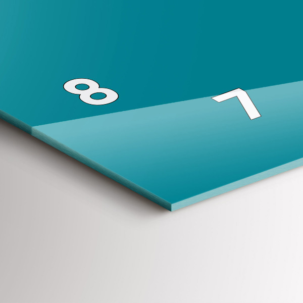 Reloj horizontal Color azul marino