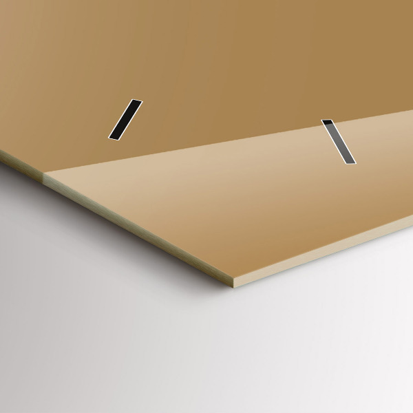 Reloj horizontal Color beige oscuro