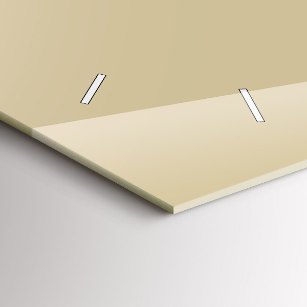 Reloj horizontal El color beige