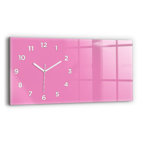 Reloj horizontal Color rosa