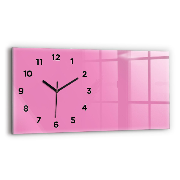 Reloj horizontal Color rosa