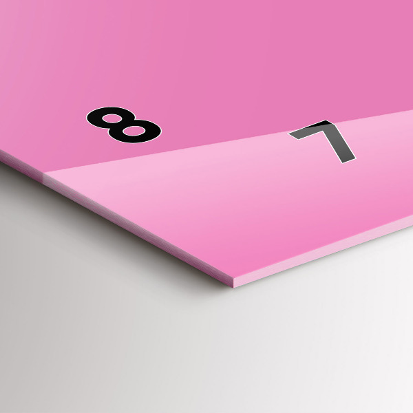 Reloj horizontal Color rosa