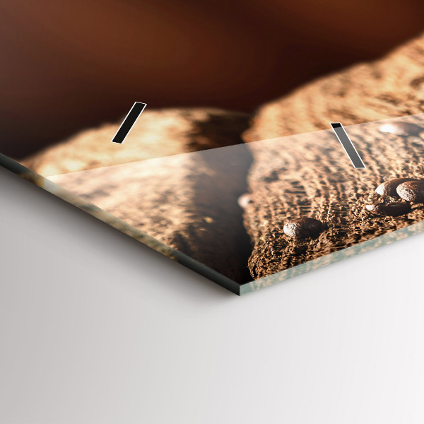 Reloj horizontal Taza de café