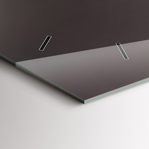 Reloj horizontal Lámpara de vino tinto