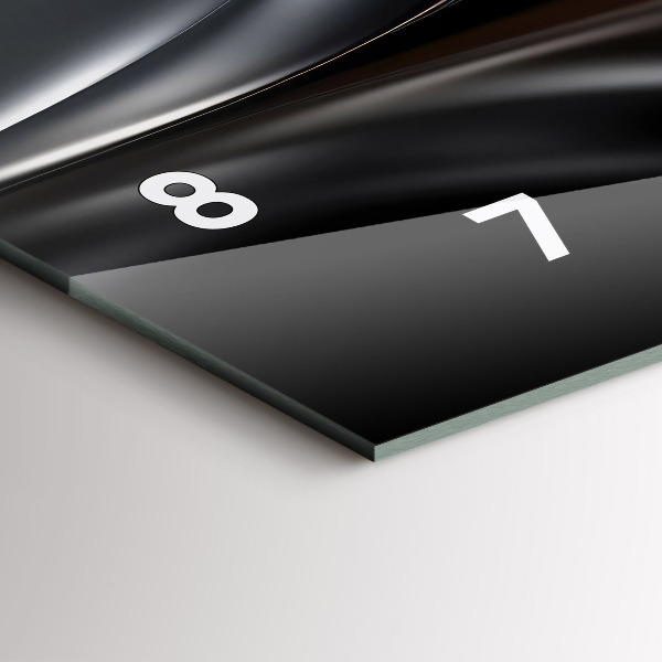 Reloj horizontal Abstracto