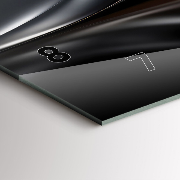 Reloj horizontal Abstracto