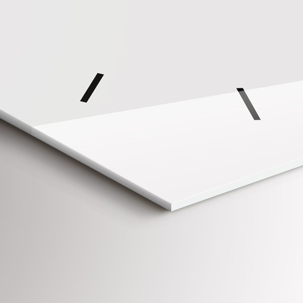 Reloj de cristal horizontal Fases de la luna y el ojo