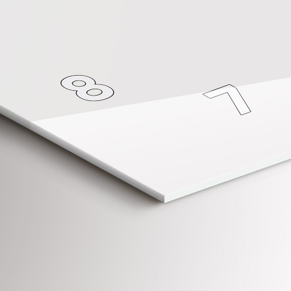 Reloj de cristal horizontal Fases de la luna y el ojo