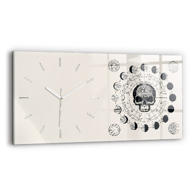 Reloj horizontal Fases de la luna