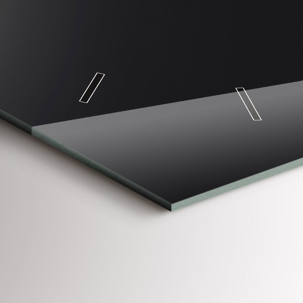 Reloj de cristal horizontal Fases de la luna