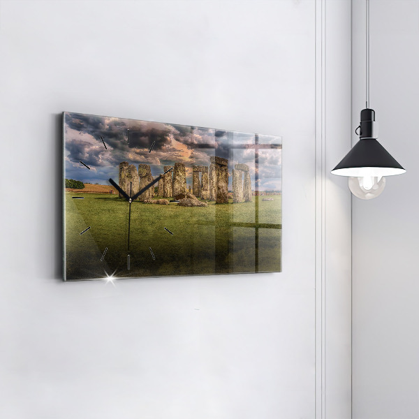 Reloj horizontal Stonehenge Nimbostratus