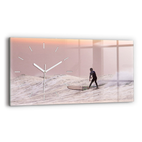 Reloj horizontal Surfista en Hawai