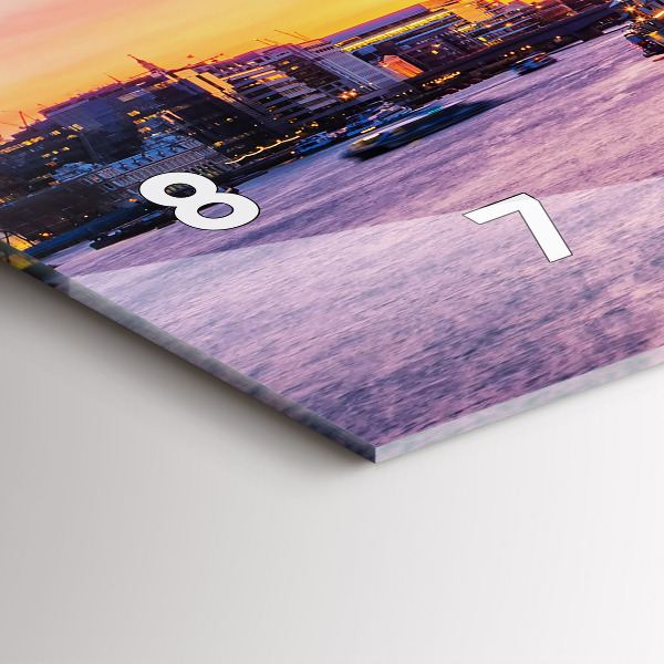 Reloj horizontal Vista de Londres