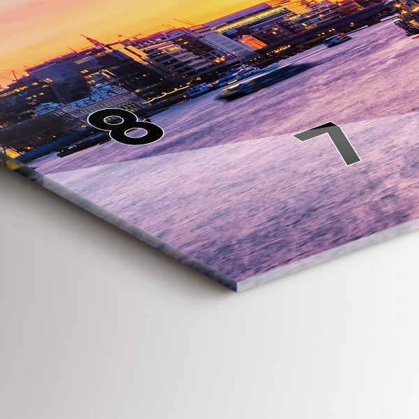 Reloj horizontal Vista de Londres