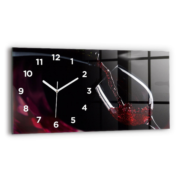 Reloj horizontal Vino