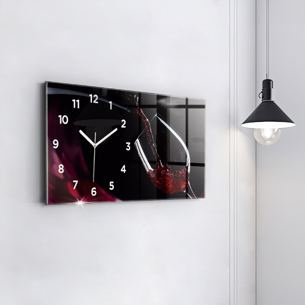 Reloj horizontal Vino