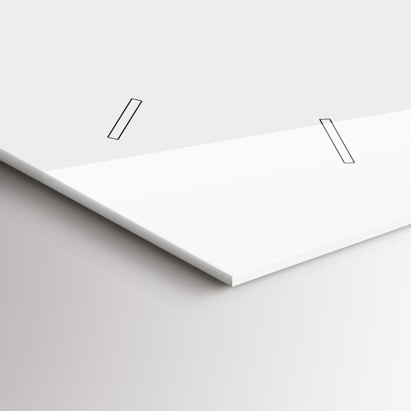 Reloj horizontal Dibujo de una carrera ciclista