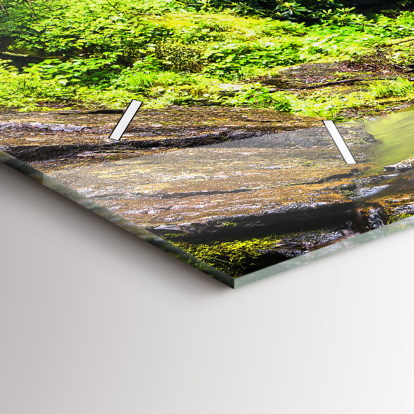 Reloj horizontal Bosque en cascada