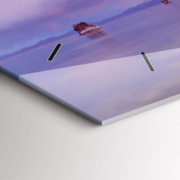 Reloj de cristal horizontal Amanecer California