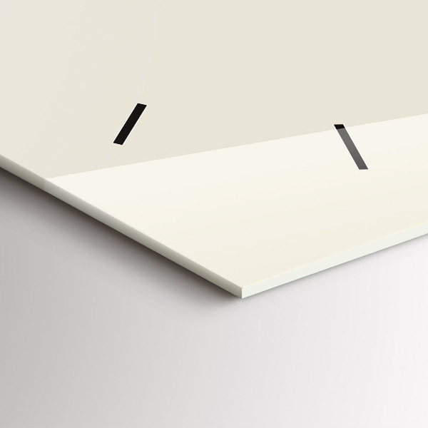 Reloj de cristal horizontal Hombre con barba y pipa